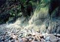 big split beach on scots bay side